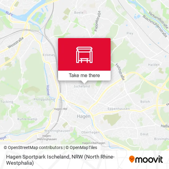 Карта Hagen Sportpark Ischeland
