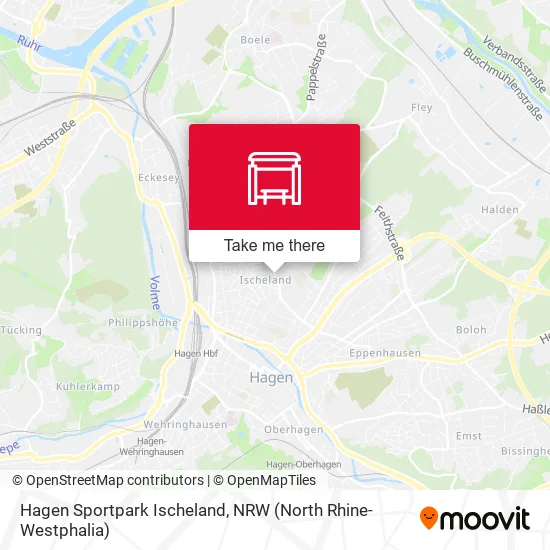 Карта Hagen Sportpark Ischeland