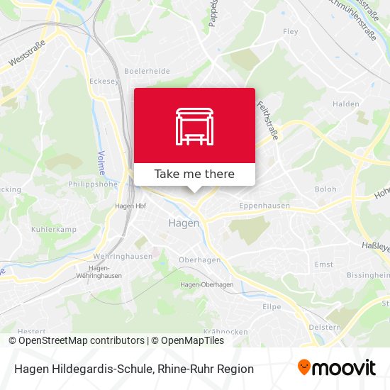 Hagen Hildegardis-Schule map