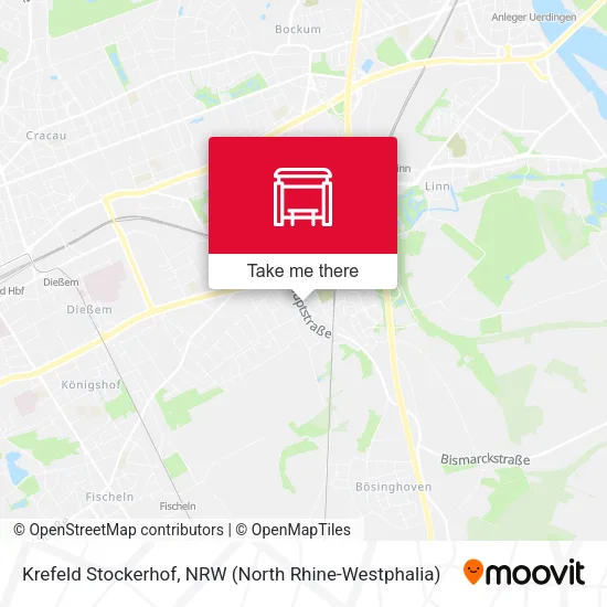 Карта Krefeld Stockerhof