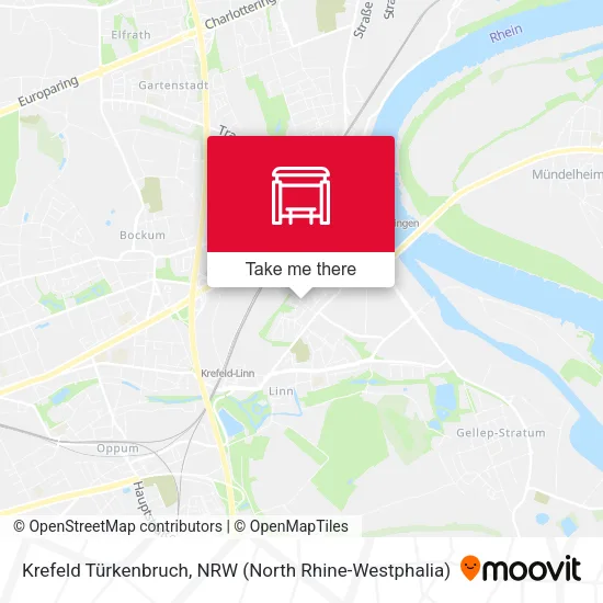 Карта Krefeld Türkenbruch