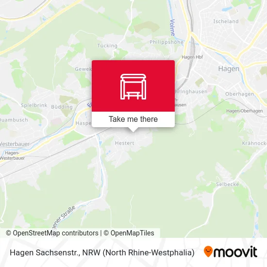 Карта Hagen Sachsenstr.