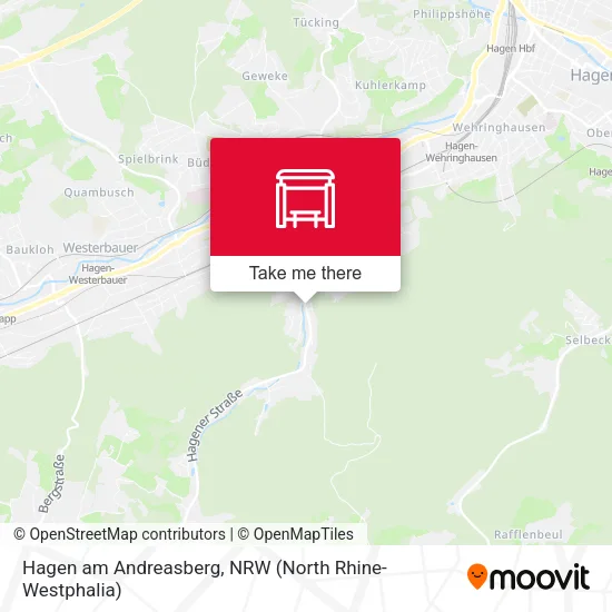 Карта Hagen am Andreasberg