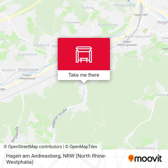 Карта Hagen am Andreasberg