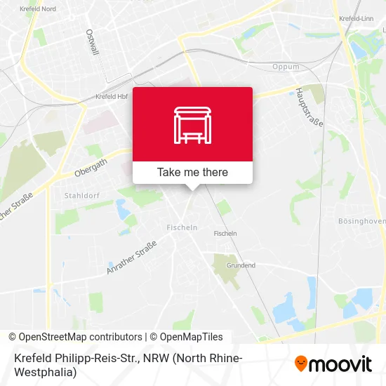 Krefeld Philipp-Reis-Str. map