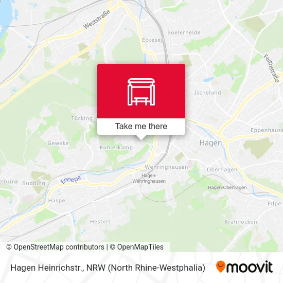 Карта Hagen Heinrichstr.