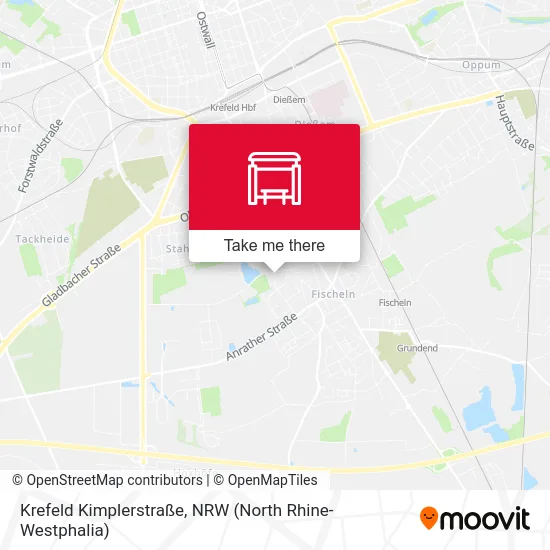 Krefeld Kimplerstraße map