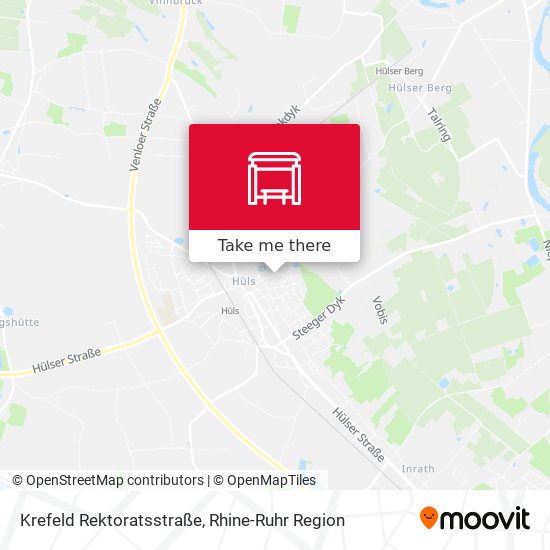 Krefeld Rektoratsstraße map