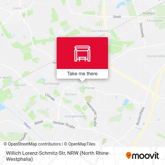 Карта Willich Lorenz-Schmitz-Str