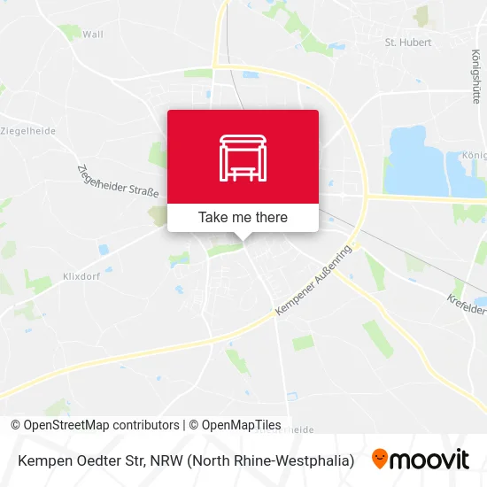 Карта Kempen Oedter Str