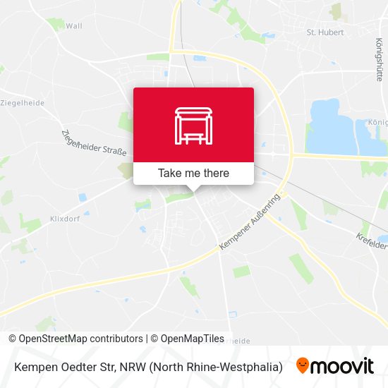 Карта Kempen Oedter Str