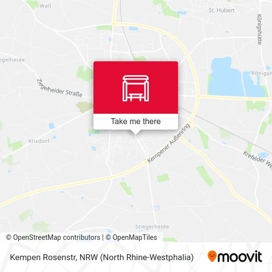 Карта Kempen Rosenstr