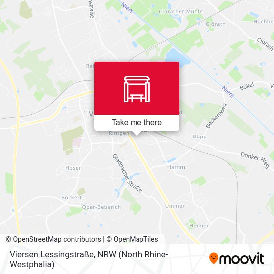 Viersen Lessingstraße map