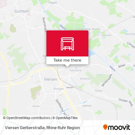 Viersen Gerberstraße map