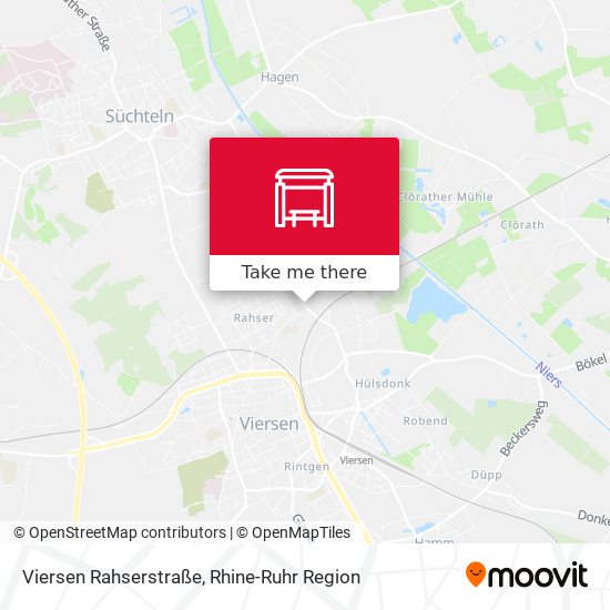 Viersen Rahserstraße map