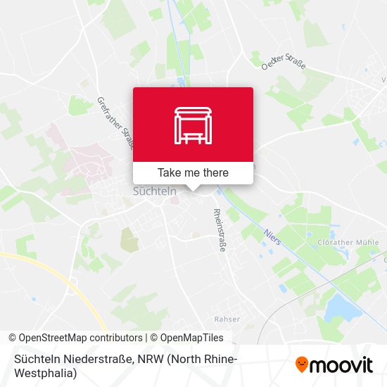 Süchteln Niederstraße map