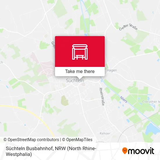 Süchteln Busbahnhof map