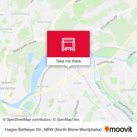 Карта Hagen Batheyer Str.