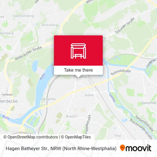 Карта Hagen Batheyer Str.