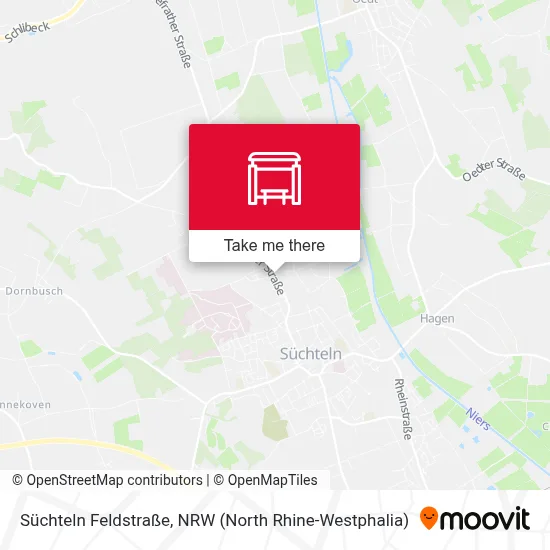 Süchteln Feldstraße map