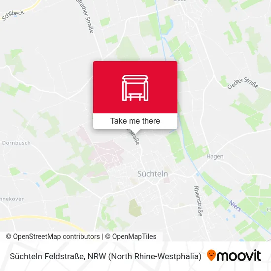 Süchteln Feldstraße map