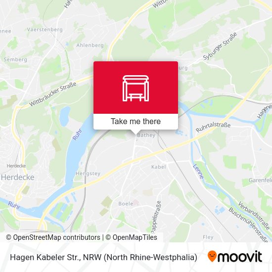 Карта Hagen Kabeler Str.