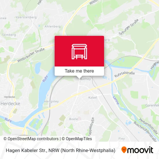 Карта Hagen Kabeler Str.