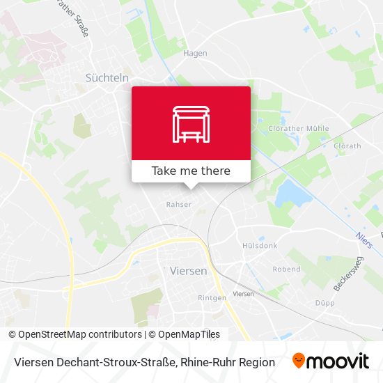 Viersen Dechant-Stroux-Straße map