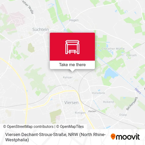 Карта Viersen Dechant-Stroux-Straße