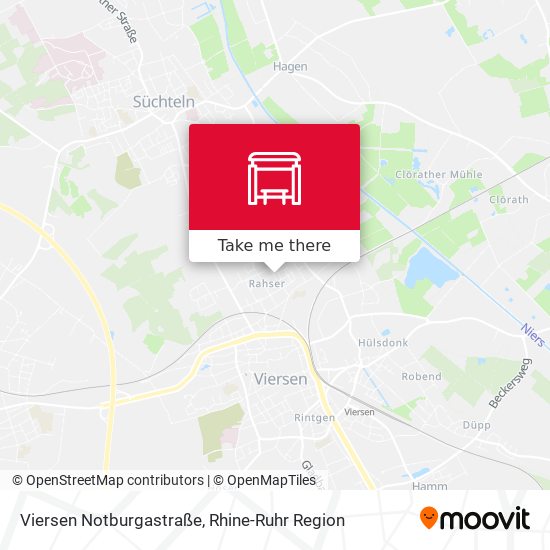 Viersen Notburgastraße map