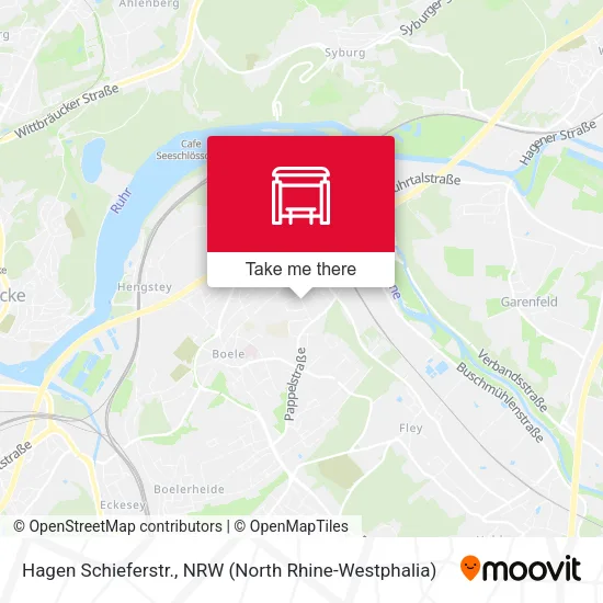 Карта Hagen Schieferstr.