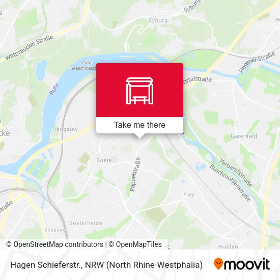 Карта Hagen Schieferstr.