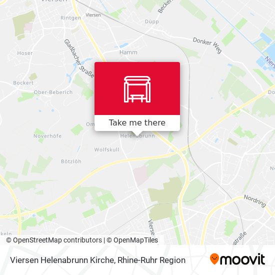 Viersen Helenabrunn Kirche map