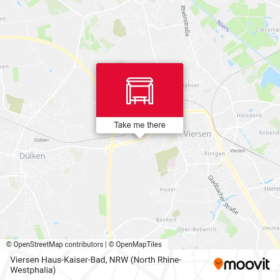Viersen Haus-Kaiser-Bad map