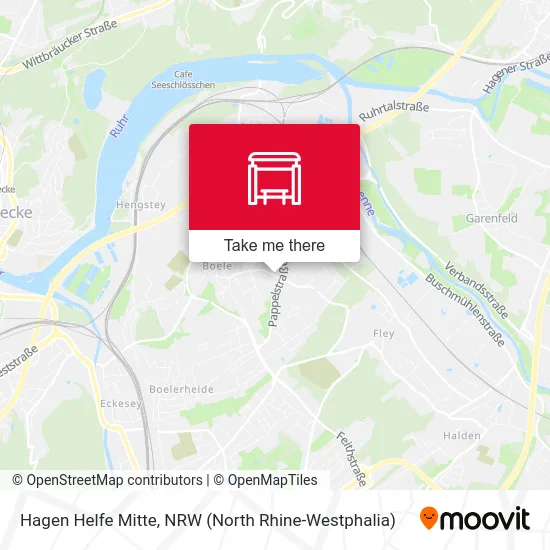 Hagen Helfe Mitte map