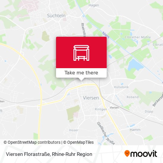 Viersen Florastraße map