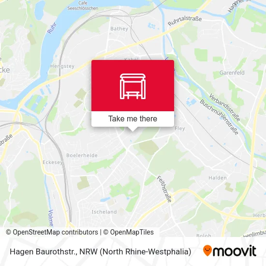 Карта Hagen Baurothstr.