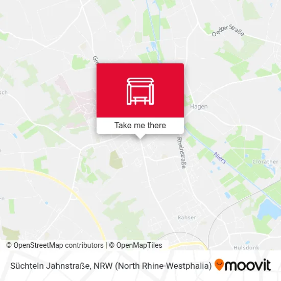 Süchteln Jahnstraße map