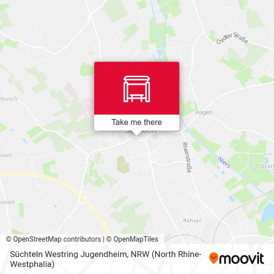 Süchteln Westring Jugendheim map