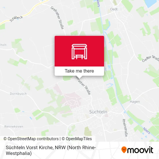 Süchteln Vorst Kirche map