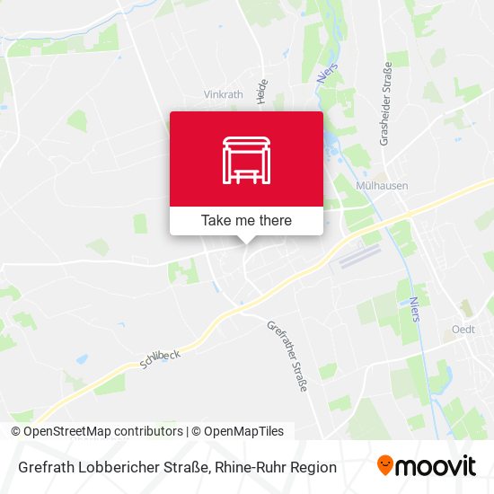 Grefrath Lobbericher Straße map