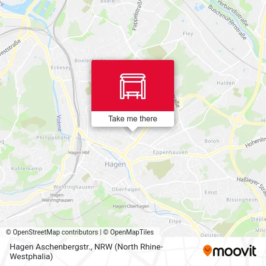 Карта Hagen Aschenbergstr.