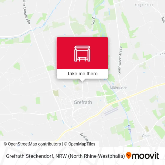 Карта Grefrath Steckendorf