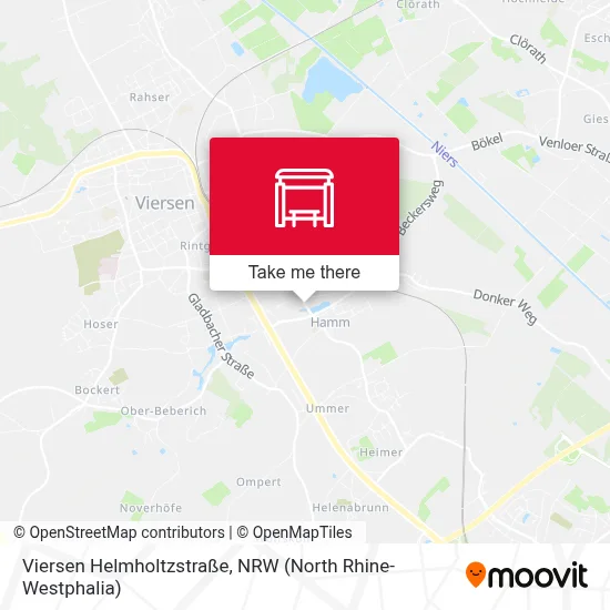 Viersen Helmholtzstraße map