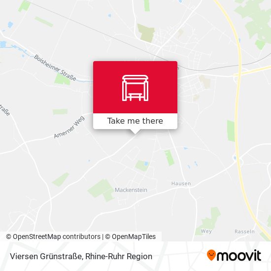 Viersen Grünstraße map