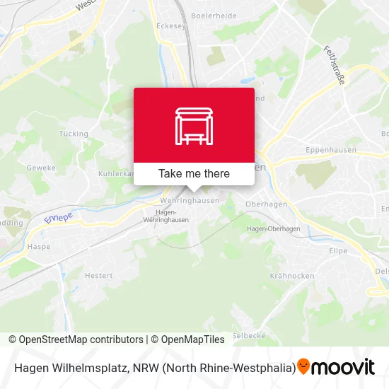 Hagen Wilhelmsplatz map