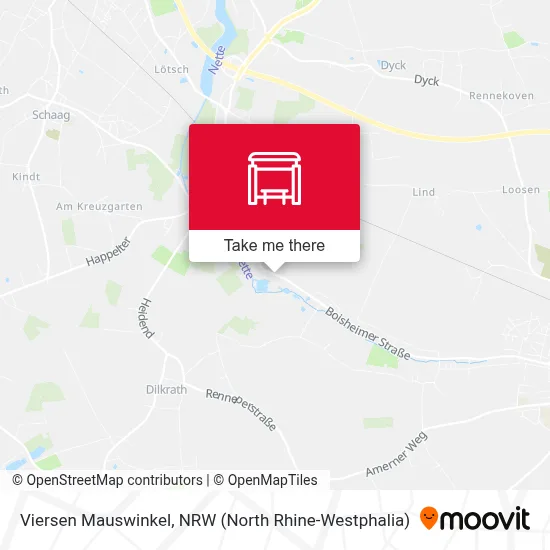 Viersen Mauswinkel map