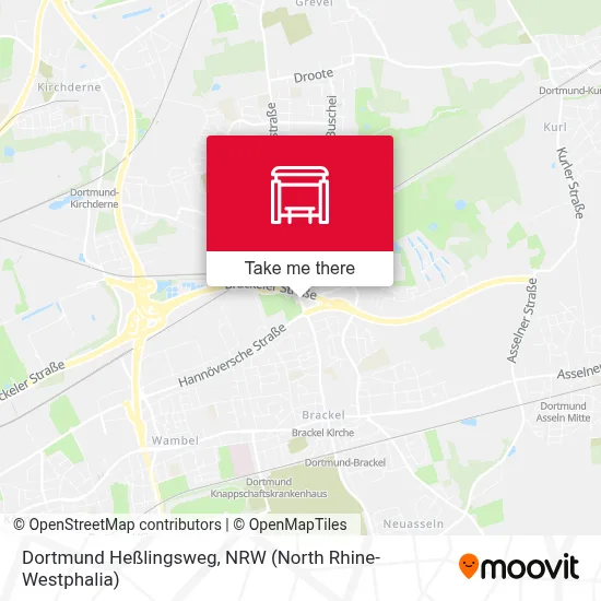 Dortmund Heßlingsweg map