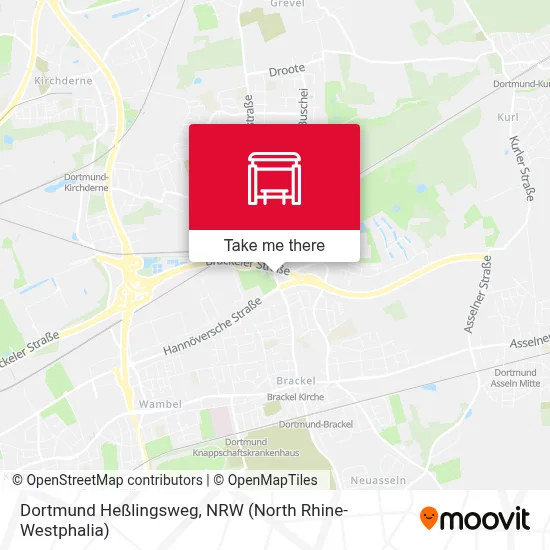 Dortmund Heßlingsweg map