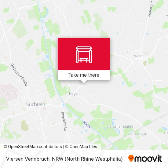 Карта Viersen Vennbruch